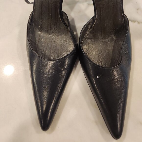 Gucci pumps with ankle straps & dust bag - Picture 9 of 10